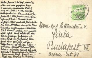 1914 K.u.K. tengerészek / mariners of SMS Temes, photo