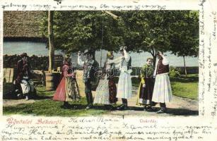 Békés, csárdás / Hungarian folk dance (small tear)