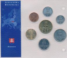 Szlovákia 1994-2003. 10h-10K 7klf darab "Az utolsó Korona forgalmi pénzek" szettben T:1,1-...