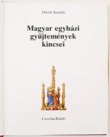 Dávid Katalin: Magyar egyházi gyűjtemények kincsei. Bp., 1981. Corvina. Aranyozott, kiadói, egészvás...