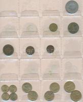 ~350db-os vegyes külföldi fémpénz gyűjtemény érmetartó albumban T:vegyes
~350pcs of diff. coins in c...