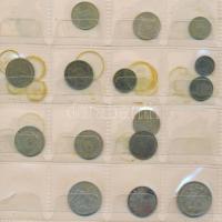 ~350db-os vegyes külföldi fémpénz gyűjtemény érmetartó albumban T:vegyes
~350pcs of diff. coins in c...