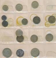 ~350db-os vegyes külföldi fémpénz gyűjtemény érmetartó albumban T:vegyes
~350pcs of diff. coins in c...