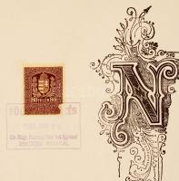 1930 Flóderer István gyógyszerész, okmánybélyeg szakíró gyógyszerészi diplomája