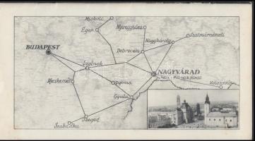 cca 1941 Nagyvárad ismertető füzet sok-sok képpel. 22x12cm