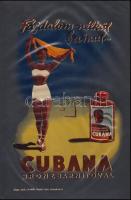 Cubana bronzbarnító: Fájdalom nélkül barnul... Átlátszó reklámfólia 20x29cm