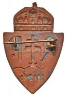 1926. "R.P. 1926" jobboldali zománcozott bronz pártjelvény az 1926-os választásokról T:2- ...