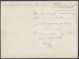 Régi fénykép: Szerpentin a Dolomitekben. 18x24cm