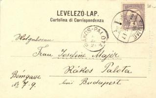 Fiume, Molo Adamich, steamships; H. P. Günthers Nachf. (EK)