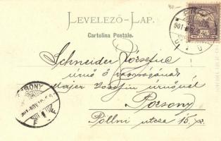 Fiume, Bahnhof und Corso Deák / railway station, the carriage of Hotel Quarnero