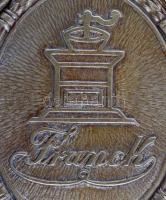 cca 1930 Franck kávé reklám mini kézi tükör / Coffe advertising mini mirror 10 cm