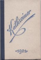 1901 Kathreiner hölgy-naptára. 48p. Félvászon kötésben 11,5x8 cm