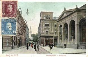 Sarajevo, Ferhadijagasse, Martkhalle / market hall