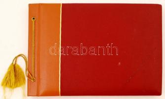 Akt album, 71db 9x11-es amatőr fotóval albumba ragasztva