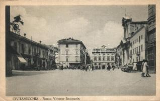 Civitavecchia, Piazza Vittorio Emanuele / square (fa)