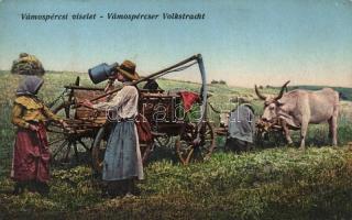 Vámospércsi viselet, földművesek / Hungarian folklore, peasant