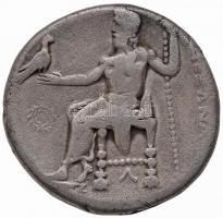 Makedónia / III. Alexandros Kr. e. 336-323. Tetradrachma Ag "Héraklész oroszlánbőrt viselve / Z...