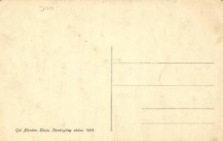 Hévíz-gyógyfürdő, humoros képeslap; kiadja Gál Nándor (EK)