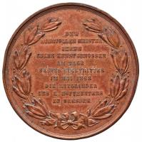 Német Államok / Szászország 1868. "Emil Devrient" Br emlékérem. Szign.: Heinrich Jauner (5...