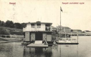 Szeged, Csónakázó egylet; Grünwald Herman kiadása