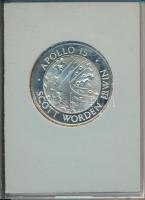 Amerikai Egyesült Államok 1973. "Apollo 15 - Scott Worden Irvin" sterling ezüst medál, sor...