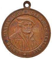 Német Birodalom 1883. "Martin Luther születésének 400. évfordulójára" Br emlékmedál (30mm)...