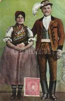 Egri földmíves pár / Hungarian folklore, couple