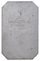 1942-1944. "A hazáért mindhalálig - Magyar Királyi Honvéd Ludovika Akadémia 1808" (2x) fém...