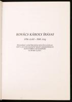 Kovács Károly: Helytörténeti dolgozatok. Poroszló község néprajzi hagyományaiból. Kovács Károly írás...
