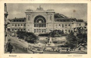 Budapest VII. Keleti pályaudvar, villamos (Rb)