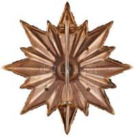 1956. "A Magyar Népköztársaság Zászlórendjének I. fokozata" aranyozott, zománcozott ezüst ...