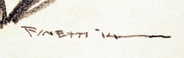 cca 1915 A Berliner Secession 3db expressionista litográfiája, jelzettek a dúcon: Wilhelm Schmocken:...