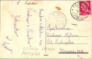 Ponikve, Paniqua; Gostilna J . Lapan / inn