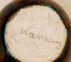 Karsay Judit: Birdy, kerámia, hibátlan, jelzett, m: 3,5 cm