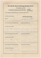 Németország/Weimari Köztársaság/Karlsruhe-Bulach 1926. "Hebezeug- & Motorenfabrik Aktienges...