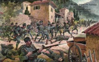 Battle of Görz, WWI Austro-Hungarian and Italian army s: V. Cutta