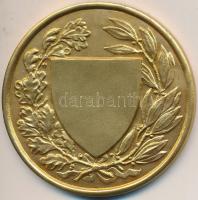 Berán Lajos (1882-1943) ~1925. "Országos Testnevelési Tanács" aranyozott Br emlékérem (60m...