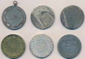 1954-1962. 6db sakk díjérem T:2-