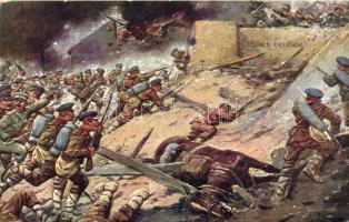 WWI militry card, Battle of Nis (EK)