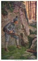 Tiroler Grenzwacht / Tyrolean border guard s: Zelger (wet corner)