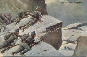 WWI K.u.K. soldiers at the Tyrolean mountains (EK)