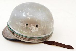 cca 1960 motoros bukó sisak, fém
