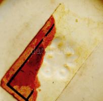 Gorka Lívia Iparművészeti Vállalatos váza, mázas kerámia, jelzett,m:19 cm