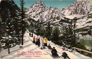 Tátra, Téli élet / winter sports
