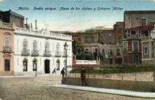 Melilla, square, military government