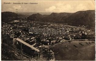 Brunate, Panorama di Como e funicolare / funicular railway