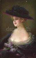 Lady with hat, Kalapos hölgy