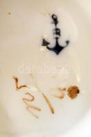 Ernst Bohne sons, Rudolstadt, Germany, Halászfiú porcelán, jelzett, apró lepattanással a kalapon, cc...