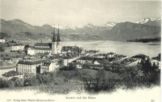 Lucerne, Luzern; Alpen