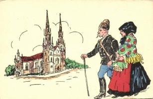 8 db VEGYES használatlan motívumlap; magyar, vajdasági és erdélyi folklór / 8 mixed unused motive ca...